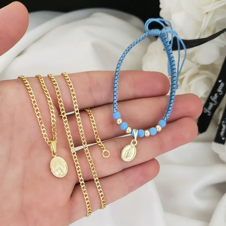 Conjunto De La Virgen Milagrosa Milagrosa Para Niños