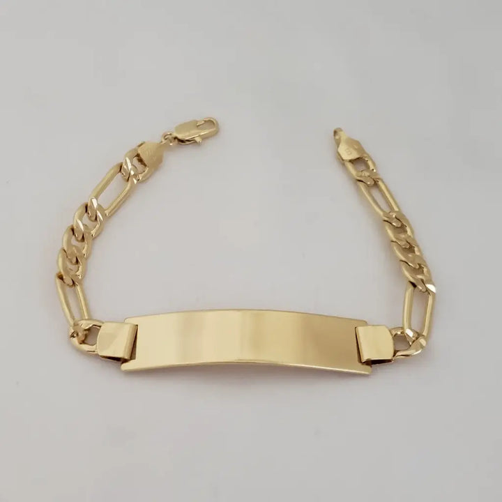 Esclava De Caballero De Tejido Cartier De 5mm Con Placa + Envío Gratis
