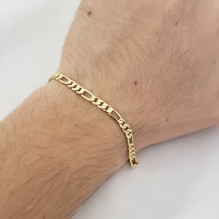 Esclava De Caballero De Tejido Cartier Plana De 20cm-4mm De Grosor + Envío Gratis